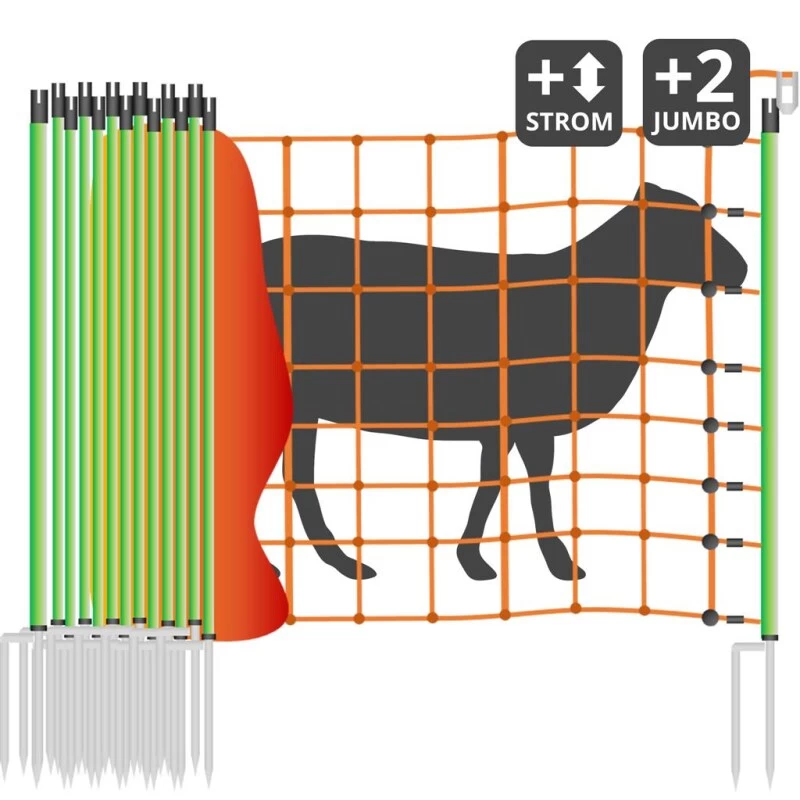 Schafzaun »Euronetz« Jumbo Leitmix Zaun · 50m 2 Spitzen, 90cm 3 Schafzaun »Euronetz« Jumbo Leitmix Zaun · 50m 2 Spitzen, 90cm