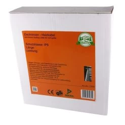 Dachrinnenheizung »IP 8« Wasserdicht, Für Rohr, Rinne · 10m - 50m -Heimtierprodukte Geschäft dachrinnenheizung ip 8 wasserdicht rohr rinne 10m 50m7