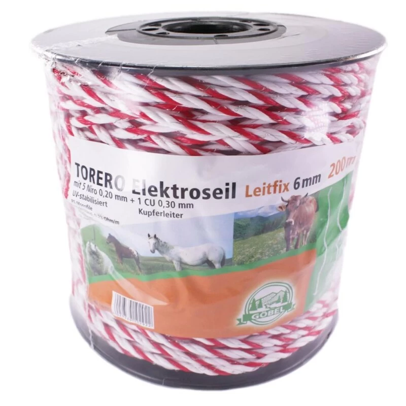 Elektroseil »Torero« Weidezaunseil · 6mm, 200m 3 Elektroseil »Torero« Weidezaunseil · 6mm, 200m