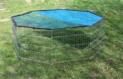 KERBL Freilaufgehege »8-eckig« Für Kaninchen, Katzen, Hunde · Ø 1,45m -Heimtierprodukte Geschäft freilaufgehege 8 eckig fuer kaninchen katzen hunde durchmesser 450m3