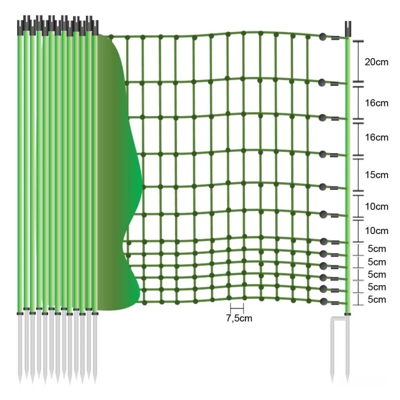 Geflügelzaun »Euronetz« KEIN Elektrozaun · 50m 2 Spitzen, 112cm 5 Geflügelzaun »Euronetz« KEIN Elektrozaun · 50m 2 Spitzen, 112cm - Image 3