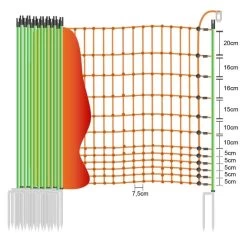 Geflügelzaun »Euronetz« Laufenten Zaun · 25m 2 Spitzen, 112cm -Heimtierprodukte Geschäft gefluegelzaun euronetz laufenten zaun 25m 2 spitze 112cm3