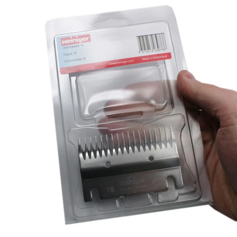Heiniger »703-370« Untermesser 18 Zähne 4 Heiniger »703-370« Untermesser 18 Zähne - Image 2