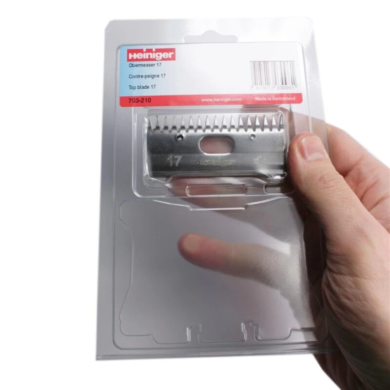 Heiniger »Obermesser 703-210« Obermesser 17 Zähne 4 Heiniger »Obermesser 703-210« Obermesser 17 Zähne - Image 2