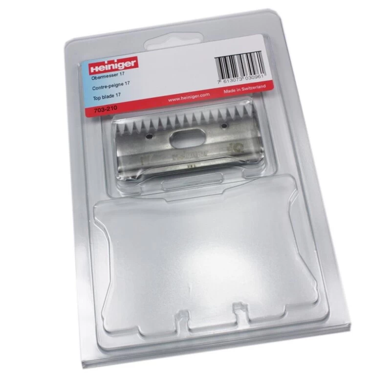 Heiniger »Obermesser 703-210« Obermesser 17 Zähne 6 Heiniger »Obermesser 703-210« Obermesser 17 Zähne - Image 4