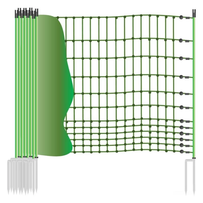 Hühnernetz »Euronetz« Mobiler Zaun Für Hühner · 25m 2 Spitzen, 112cm 4 Hühnernetz »Euronetz« Mobiler Zaun Für Hühner · 25m 2 Spitzen, 112cm - Image 2