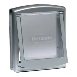 PetSafe Katzen Klappe »Staywell« Haustiertür · 185x158mm, Silber