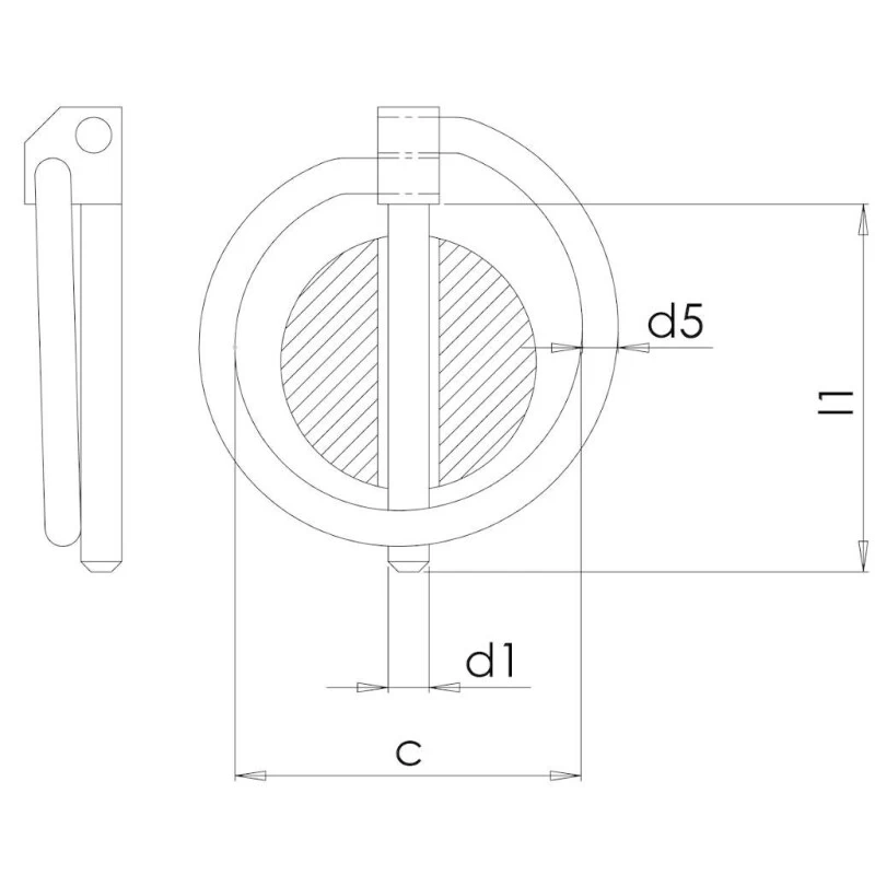 Klapp Stecker »Classic« Sichert, Verschließt · 11mm 50 Stück 4 Klapp Stecker »Classic« Sichert, Verschließt · 11mm 50 Stück - Image 2
