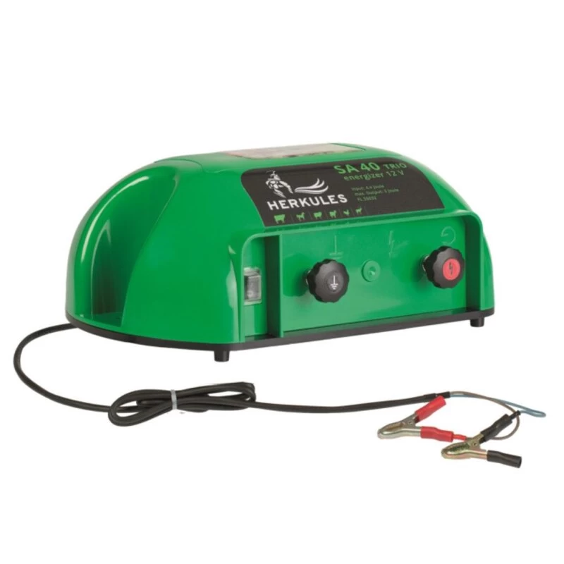 Weidezaungerät »Herkules SA40 TRIO« 12V/9V/230V 3 Weidezaungerät »Herkules SA40 TRIO« 12V/9V/230V