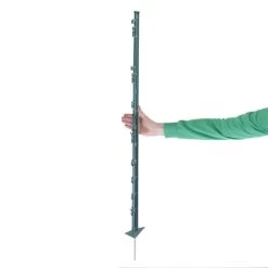 10x Kunststoffpfähle »Dreieckstritt« 125cm Weidezaunpfähle -Heimtierprodukte Geschäft kunststoffpfaehle dreieckstritt 10 stueck weidezaunpfaehle 125cm5