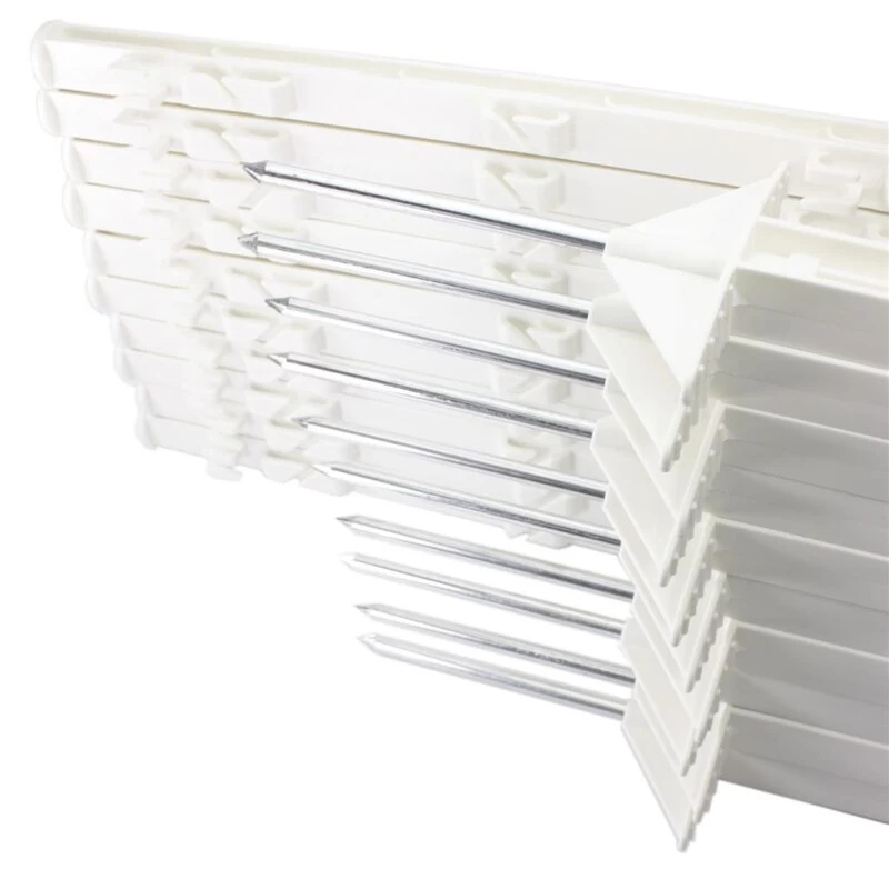 20x Kunststoffpfähle »Dreieckstritt« 150cm Weidezaunpfähle 3 20x Kunststoffpfähle »Dreieckstritt« 150cm Weidezaunpfähle