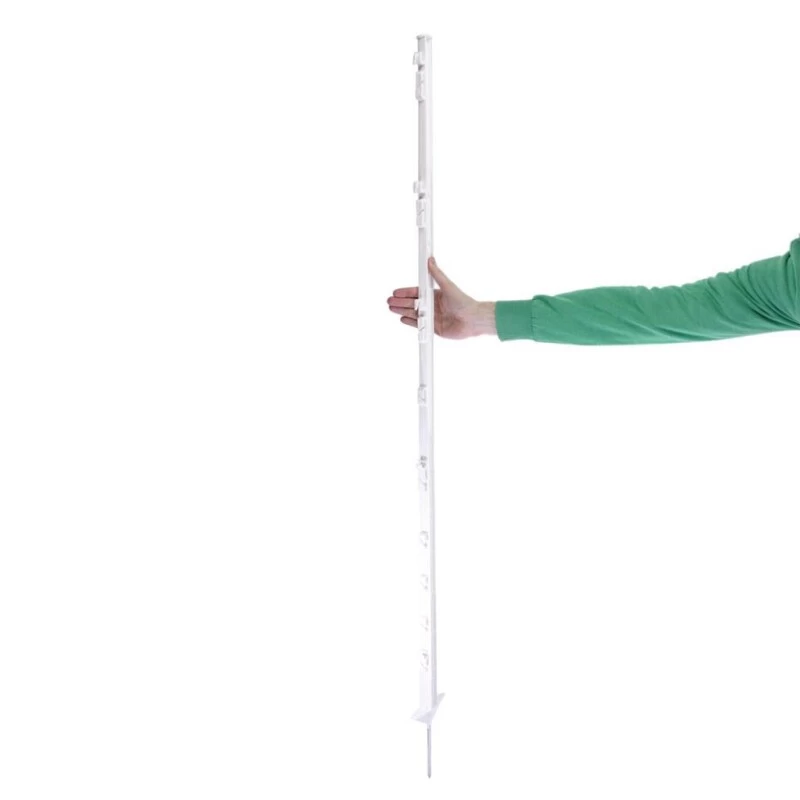 20x Kunststoffpfähle »Dreieckstritt« 150cm Weidezaunpfähle 7 20x Kunststoffpfähle »Dreieckstritt« 150cm Weidezaunpfähle - Image 5