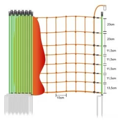 Schafnetz »Euronetz« Mit Wildverbissschutz · 50m 2 Spitzen, 106cm -Heimtierprodukte Geschäft schafnetz euronetz mit wildverbissschutz 50m 2 spitzen 106cm3