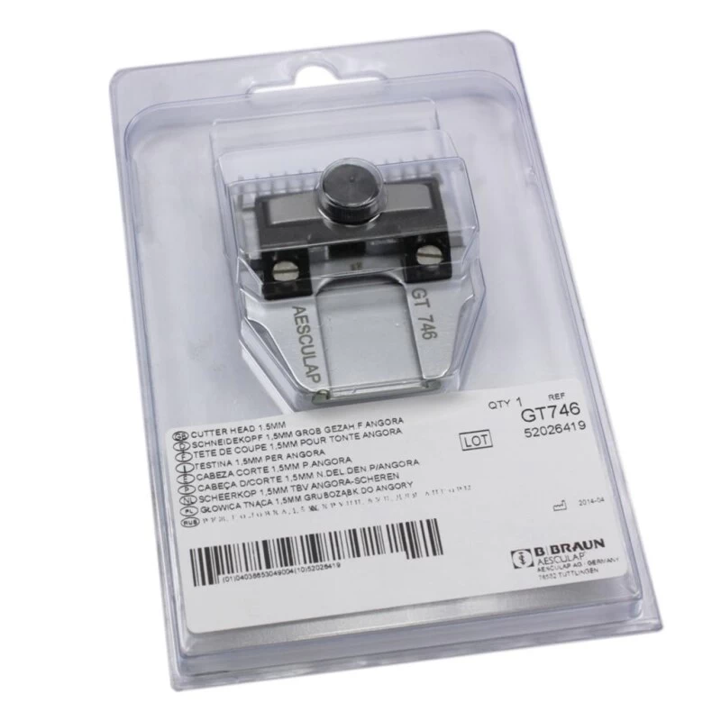 Scherkopf »Aesculap GT 746« Schnitthöhe 1,5mm 6 Scherkopf »Aesculap GT 746« Schnitthöhe 1,5mm - Image 4