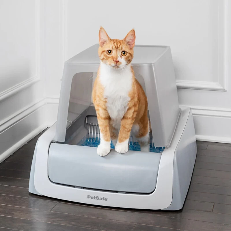PetSafe Selbstreinigendes Katzenklo »Deluxe« Toilette Mit Abdeckung, LCD 4 PetSafe Selbstreinigendes Katzenklo »Deluxe« Toilette Mit Abdeckung, LCD - Image 2