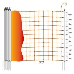 Pferdenetz »Euronetz« Weidenetz · 25m 2 Spitzen, 170cm -Heimtierprodukte Geschäft weidenetze euronetz pferdenetz 25m 2 spitzen 170cm3