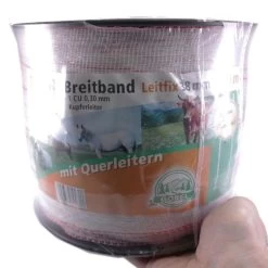 Weidezaun Band »Torero« Breitband · 38mm, 200m, Weiß-rot -Heimtierprodukte Geschäft weidezaun band torero breitband 38mm 200m4