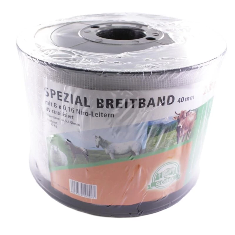 Weidezaun Breitband »Spezial« Breitband · 40mm, 200m 3 Weidezaun Breitband »Spezial« Breitband · 40mm, 200m