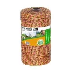 Weidezaun Litze »Jumbo« Kunststofflitze · 1000m, Gelb-orange