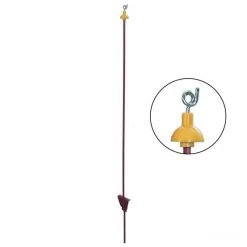 Weidezaun Pfähle »Gleitöse« 10x, Federstahl · Rund 7mm, 105cm