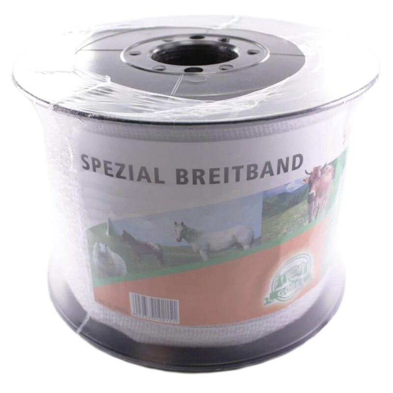 Weidezaunband »Spezial« Breitband · 13mm, 200m, Weiß 3 Weidezaunband »Spezial« Breitband · 13mm, 200m, Weiß