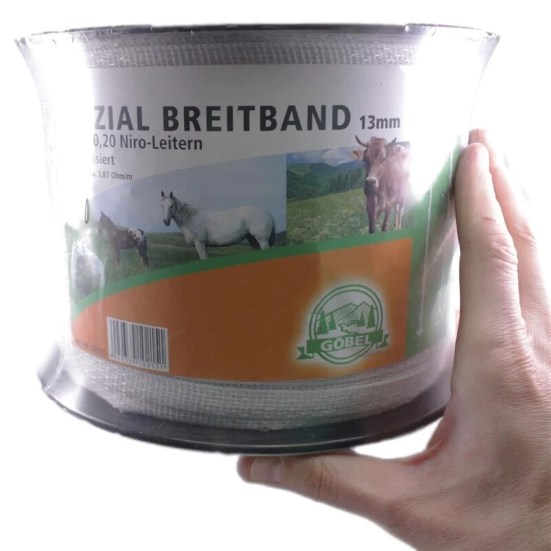 Weidezaunband »Spezial« Breitband · 13mm, 500m, Weiß 6 Weidezaunband »Spezial« Breitband · 13mm, 500m, Weiß - Image 4