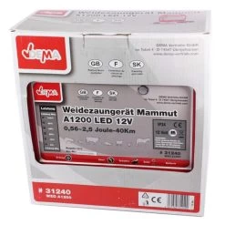 Weidezaungerät 12v »Mammut A1200« Bis 40km -Heimtierprodukte Geschäft weidezaungeraet 12v mammut a1200 bis 40km6