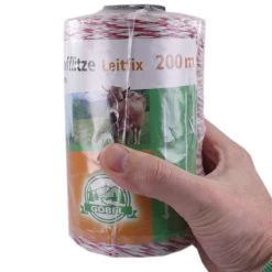 Weidezaunlitze »Torero« Kunststofflitze · 200m, Weiß-rot -Heimtierprodukte Geschäft weidezaunlitze torero kunststofflitze 200m 14