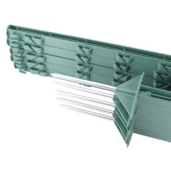 10x Weidezaunpfähle »Dreieckstritt« 75cm Kunststoffpfähle