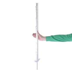 10x Weidezaunpfähle »Dreieckstritt« 105cm Kunststoffpfahl -Heimtierprodukte Geschäft weidezaunpfaehle doppeltritt 10 stueck kunststoffpfahl 105cm5