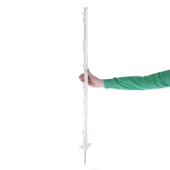 10x Weidezaunpfähle »Dreieckstritt« 125cm Kunststoffpfähle -Heimtierprodukte Geschäft weidezaunpfaehle dreieckstritt 10 stueck kunststoffpfaehle 125cm5