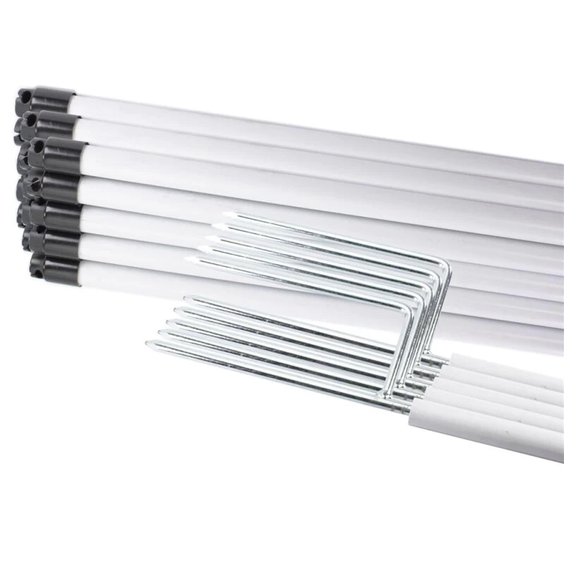 20x Weidezaunpfähle »Kunststoff« 138cm Weidezaun 19mm 3 20x Weidezaunpfähle »Kunststoff« 138cm Weidezaun 19mm