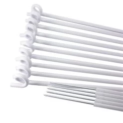 25x Weidezaunpfähle »Ösenpfahl« 110cm Kunststoffphahl 1 Spitze