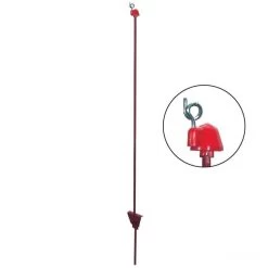 Weidezaunpfähle »Utina« 60x, Metallpfähle · Oval 5x10mm, 105cm