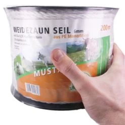 Weidezaunseil »Mustang« Elektroseil · 6mm, 200m -Heimtierprodukte Geschäft weidezaunseil mustang elektroseil 6mm 200m4