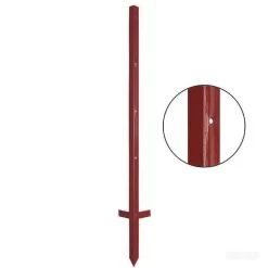 Winkeleisenpfähle »Classic« 20x, Harte Böden, Ecken · 3mm, 125cm